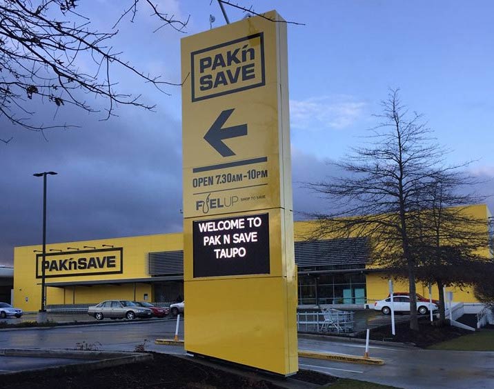 Pak'nSave Taupo front store